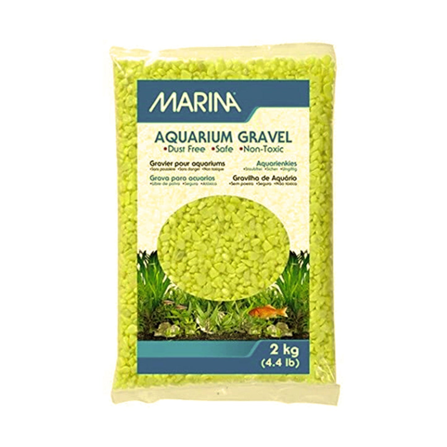 Żwir dekoracyjny Marina żółty 2KG