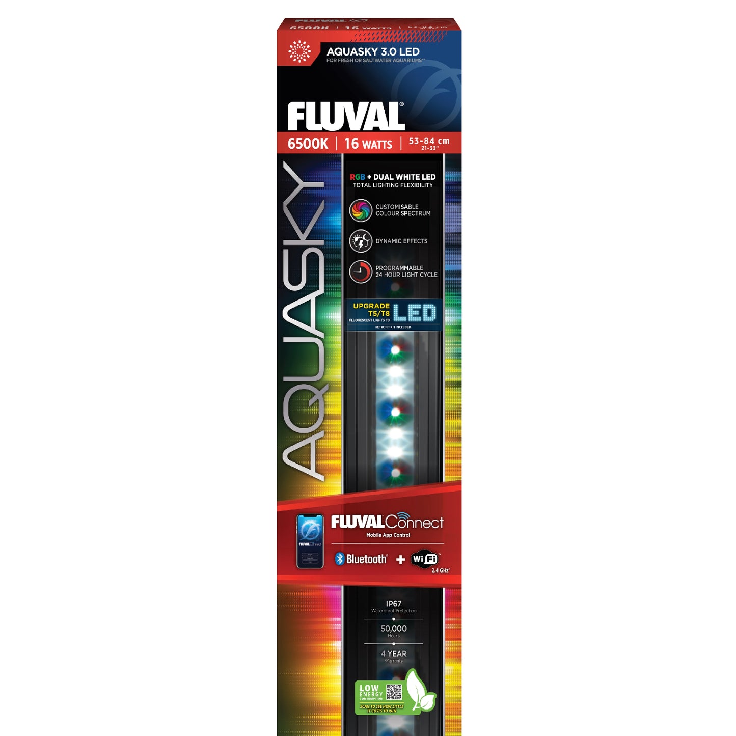 Fluval Aquasky 3.0 LED - 16W, 21-33" / 53-84cm