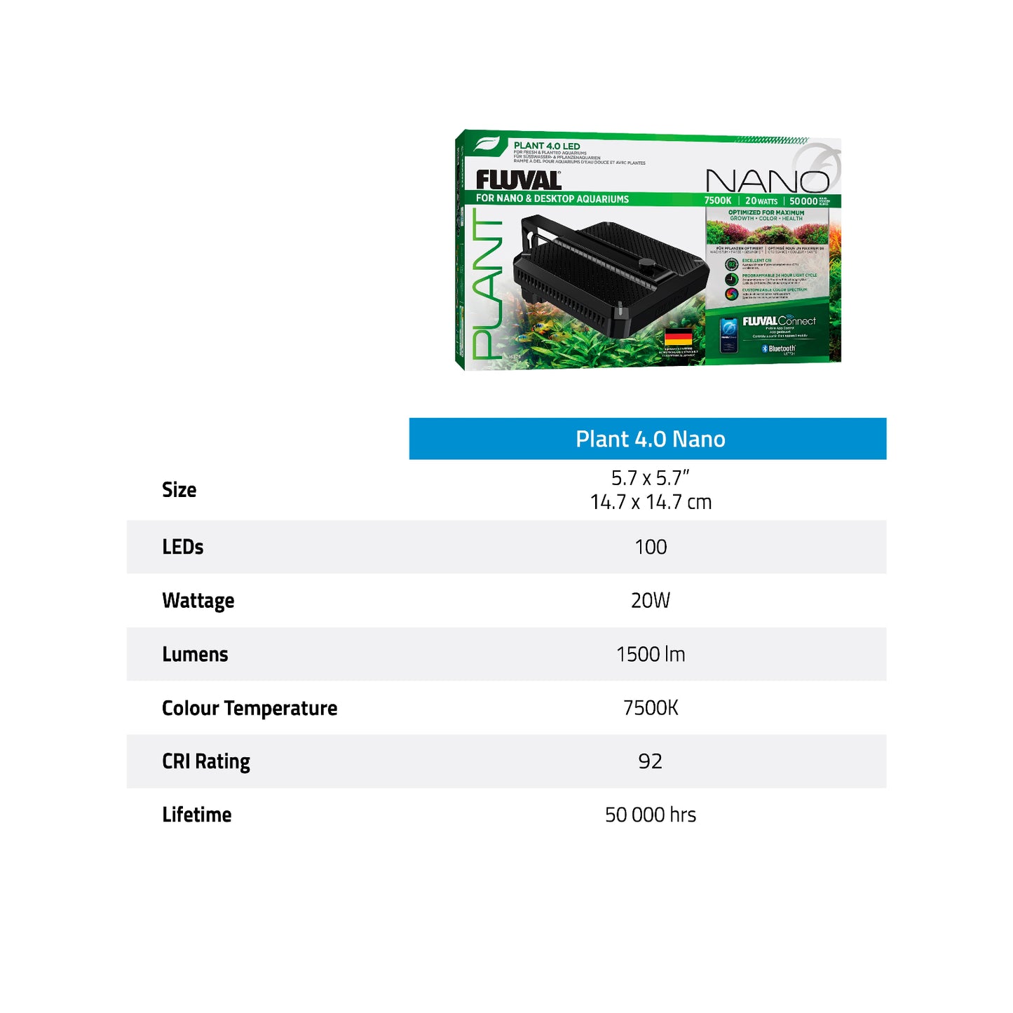 Fluval Plant 4.0 LED Nano, 20W