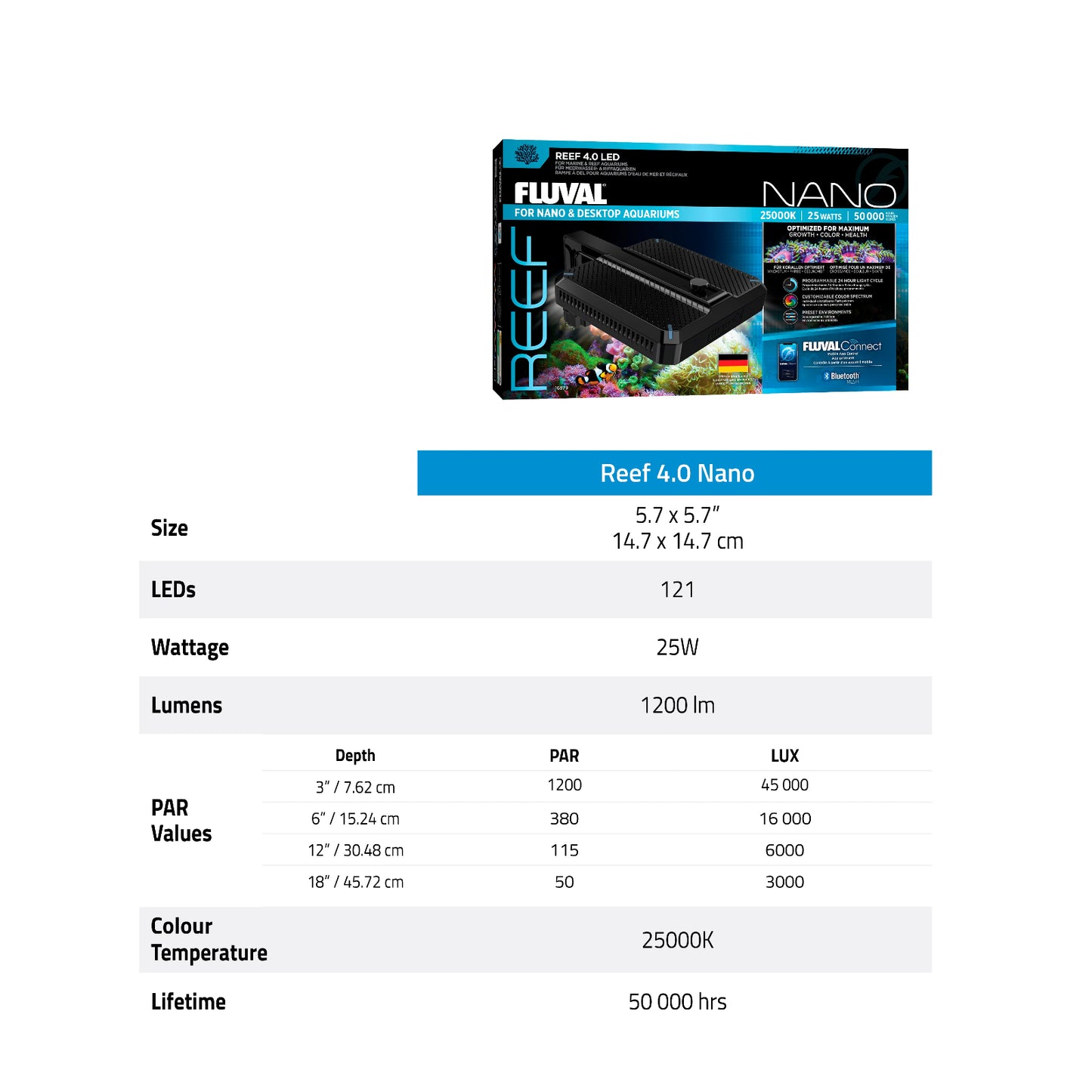 Fluval Reef 4.0 LED Nano, 25W