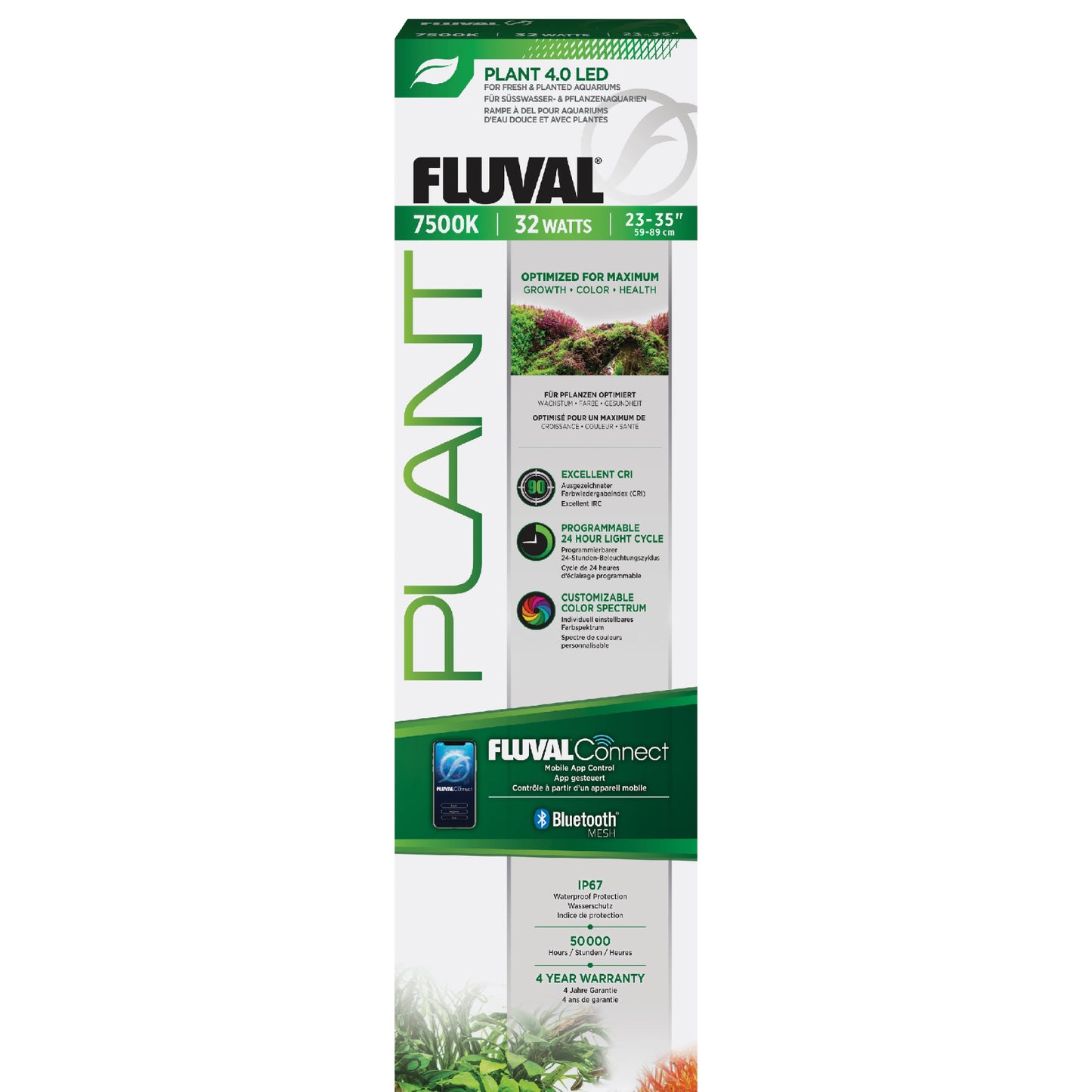 Fluval Plant 4.0 LED - 32W, 23-35"/ 59-89cm