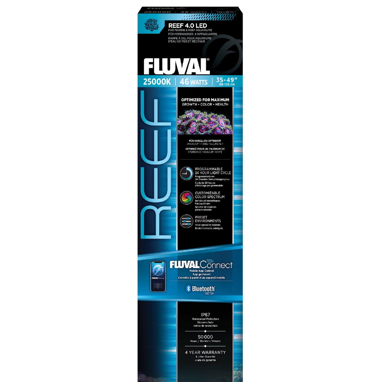 Fluval Reef 4.0 LED - 46W, 35-49" / 88-126cm
