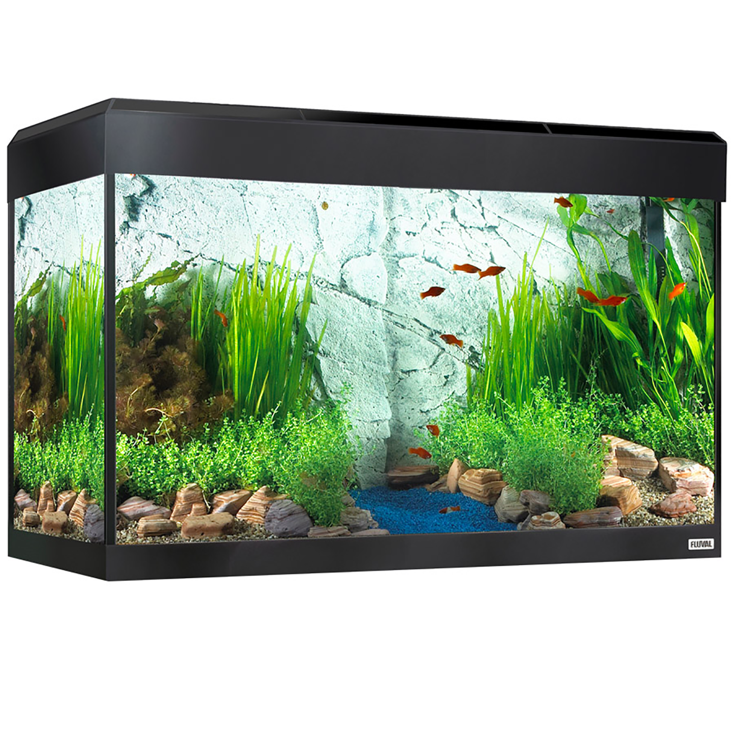 Fluval Roma 125 Bluetooth LED Aquarium 125L Gloss Black