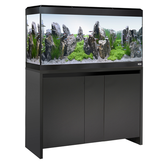 Fluval Roma 200 Bluetooth LED Aquarium 200L and Cabinet Black