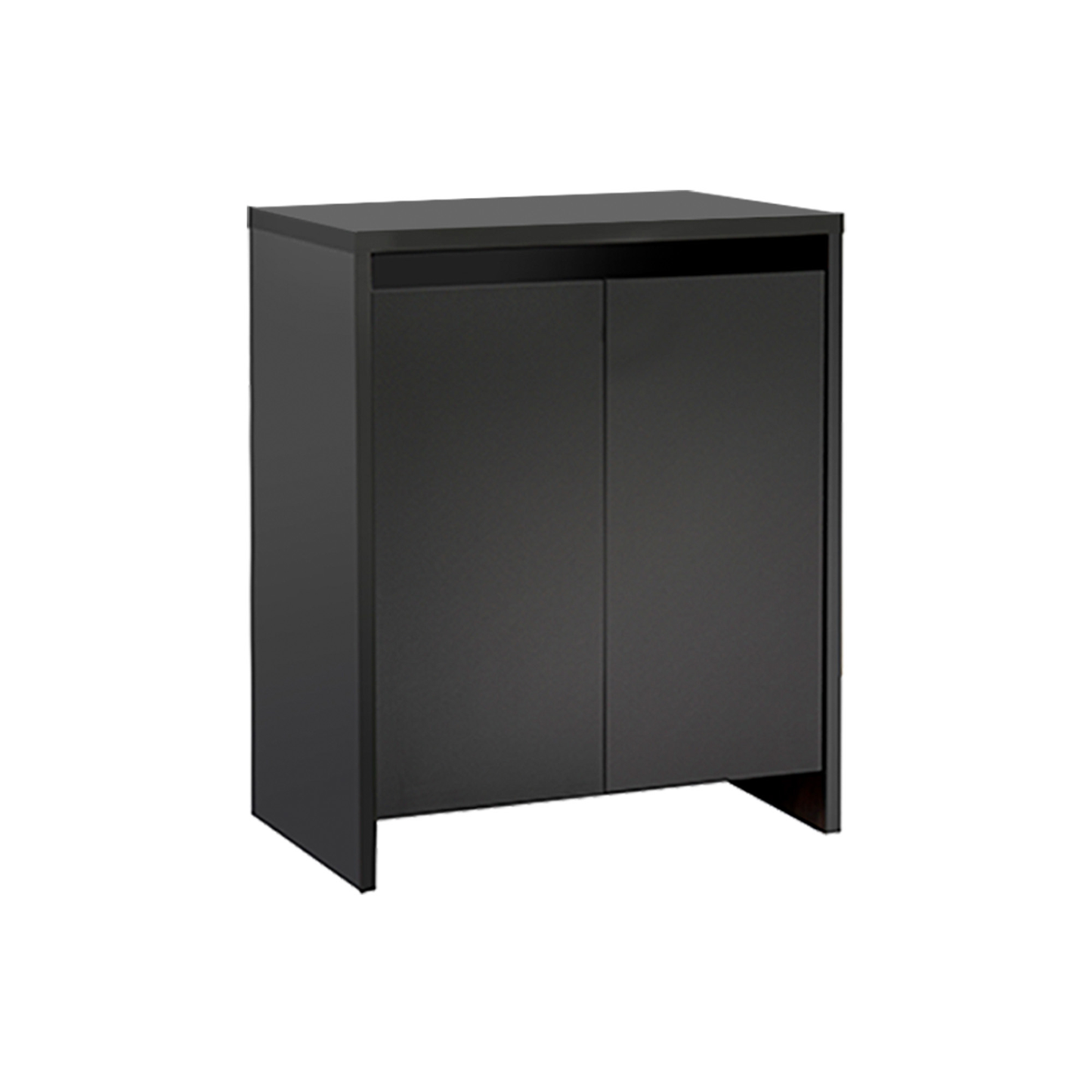 Zestaw akwariowy Fluval Roma 90 Bluetooth LED 90L połysk czarny i szafka