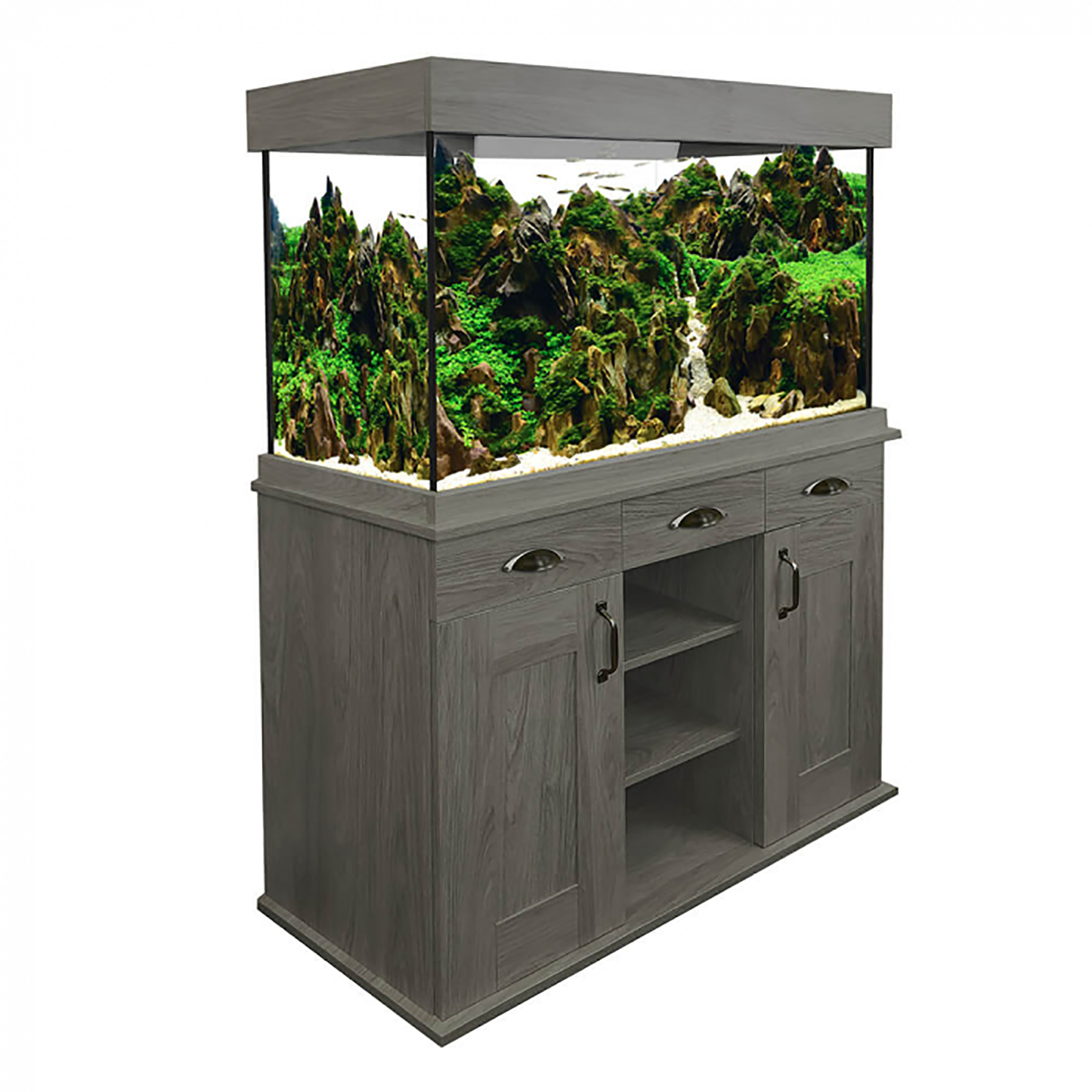 Fluval Shaker Aquarium Set 252L Slate Grey
