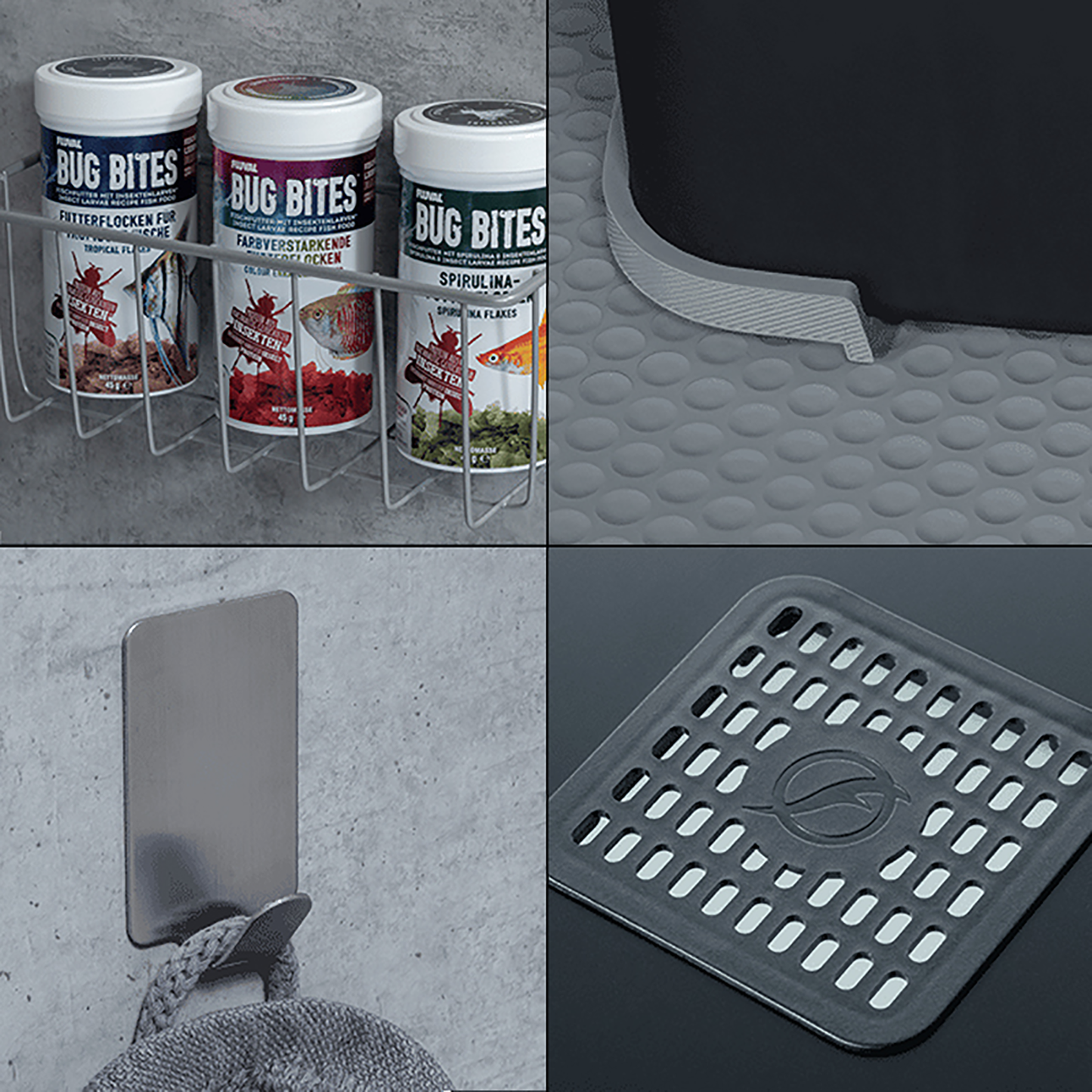 Fluval Siena Aquarium Set 272L Concrete