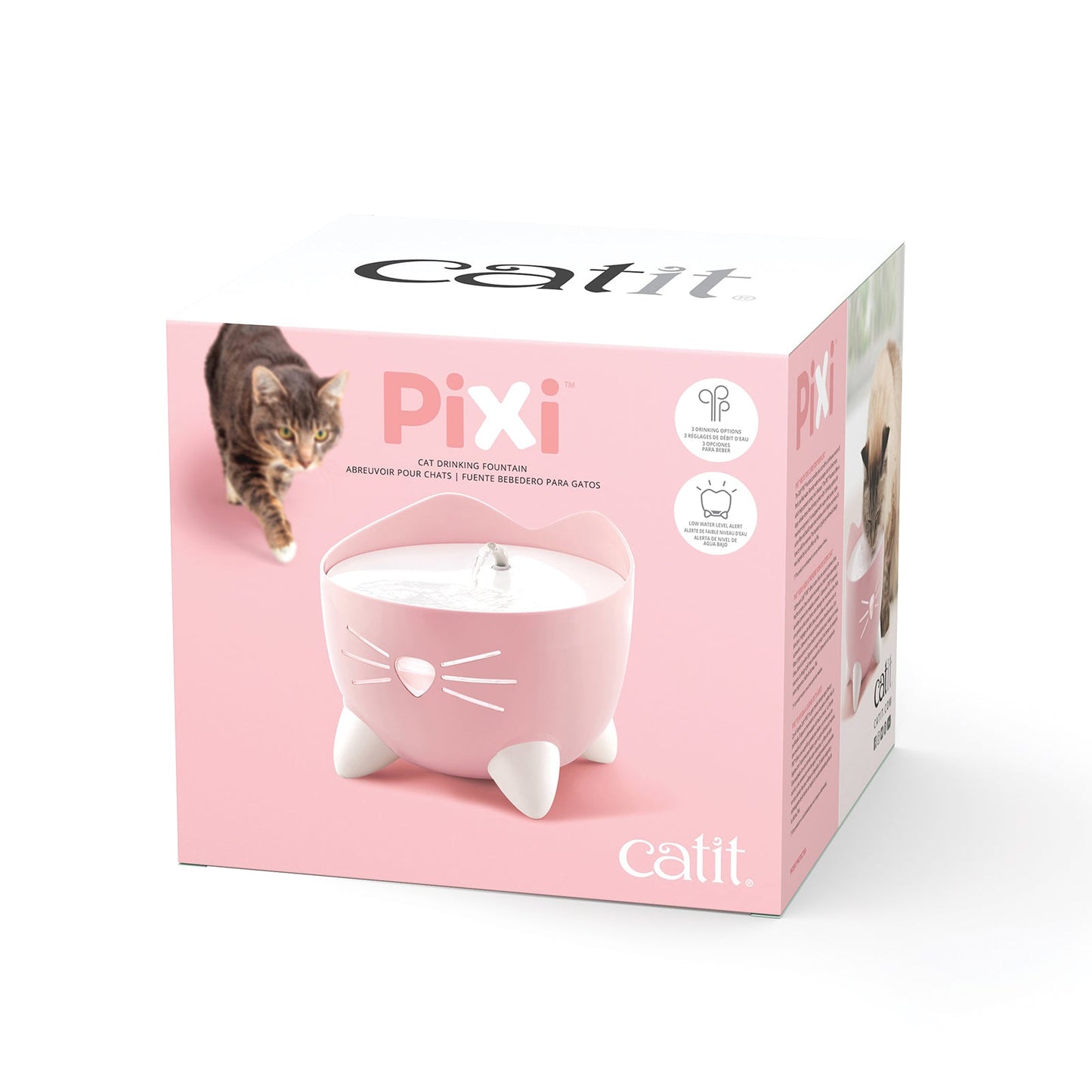 ਕੈਟਿਟ PIXI ਬਿੱਲੀ ਪੀਣ ਵਾਲਾ ਫੁਹਾਰਾ ਗੁਲਾਬੀ
