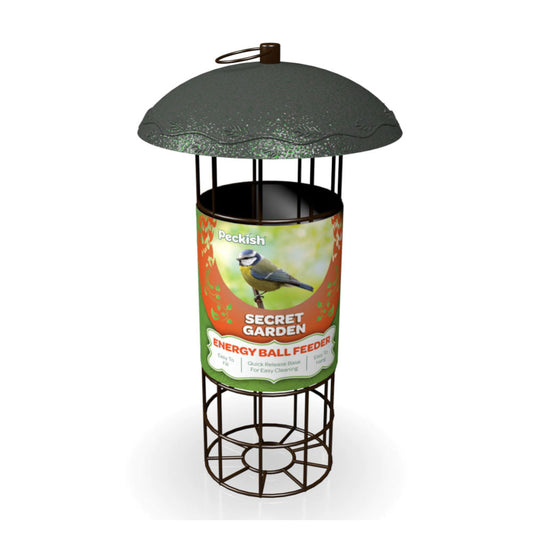 Peckish Secret Garden Energy Ball Feeder (Holds 4 Energy Balls)