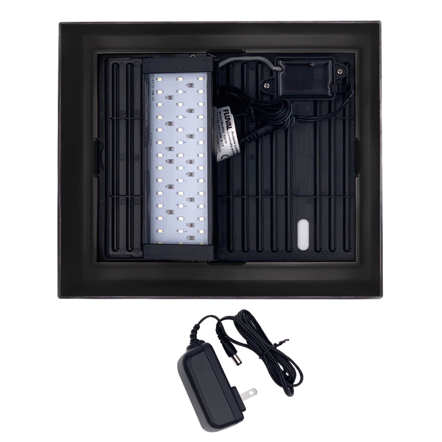 Fluval Edge Complete Top Cover for Edge 2.0 Aquarium Kit, 23 L, Black