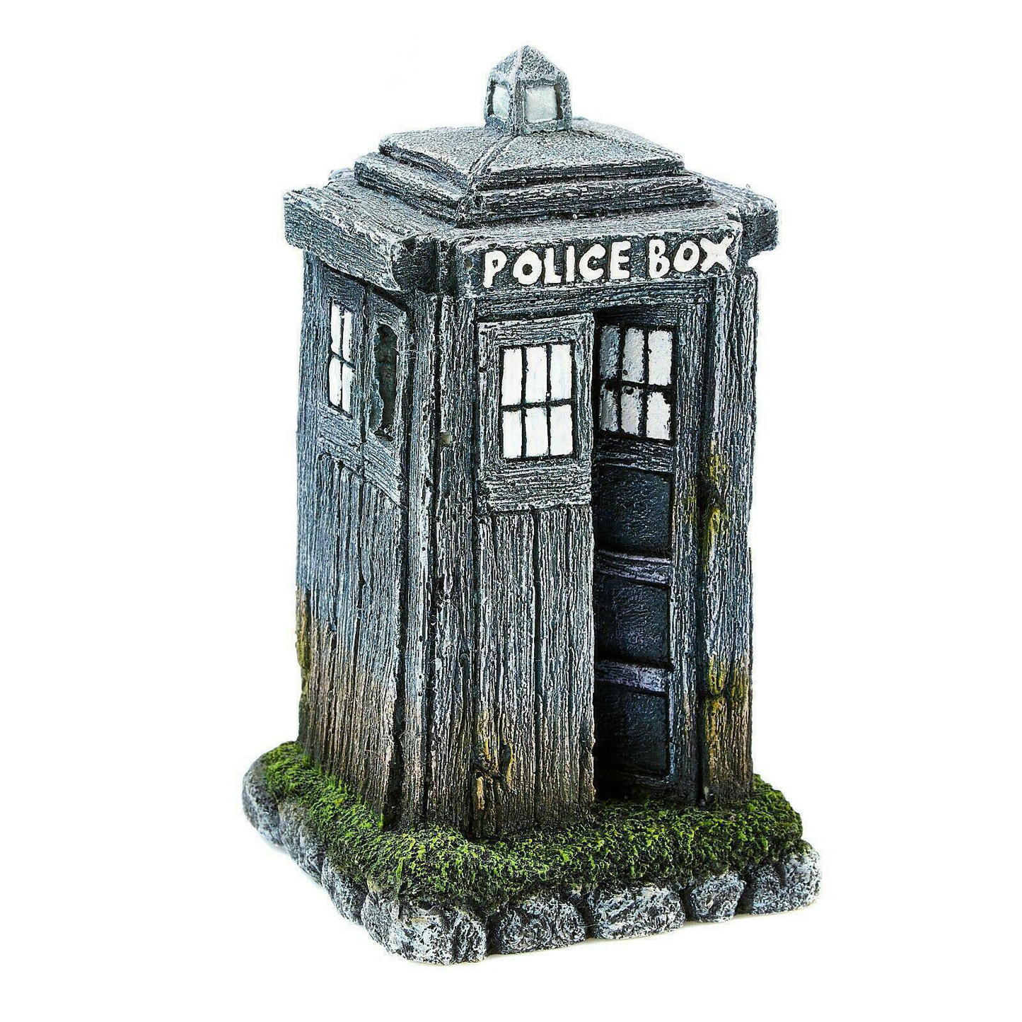 Klasyczna ozdoba do akwarium Police Box 92 x 92 x 160 mm
