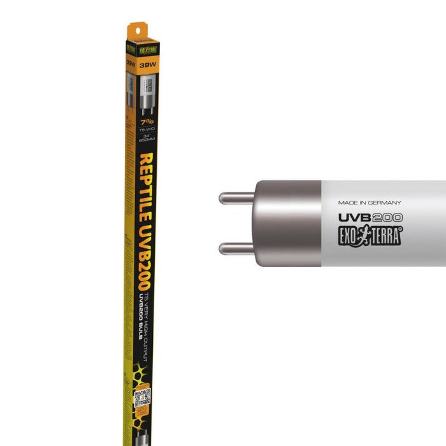 Exo Terra Reptile UVB200 T5 Very High Output UVB200 Bulb