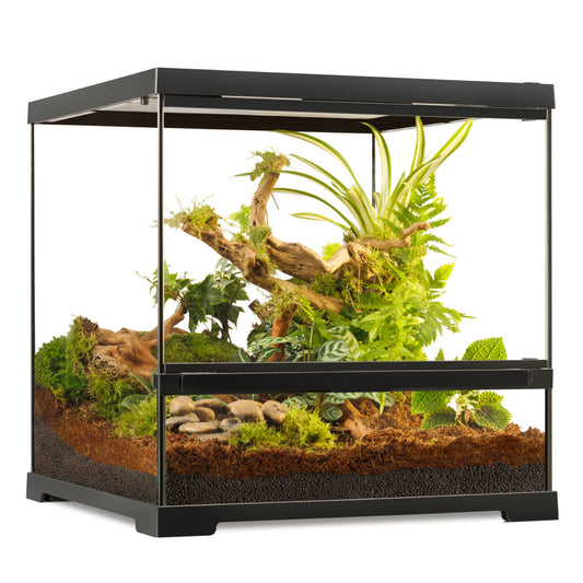 Exo Terra Pro Terrarium Small Wide - 45x45x45cm/ 18"x18"x18"