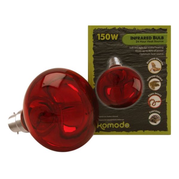 ਕੋਮੋਡੋ ਇਨਫਰਾਰੈੱਡ ਸਪਾਟ ਬਲਬ R63 BC 150W (ਬੇਯੋਨੇਟ)