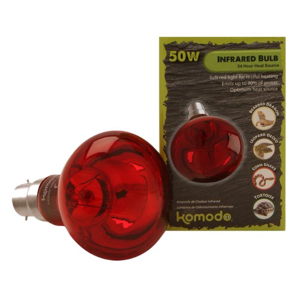 ਕੋਮੋਡੋ ਇਨਫਰਾਰੈੱਡ ਸਪਾਟ ਬਲਬ R63 BC 50W (ਬੇਯੋਨੇਟ)