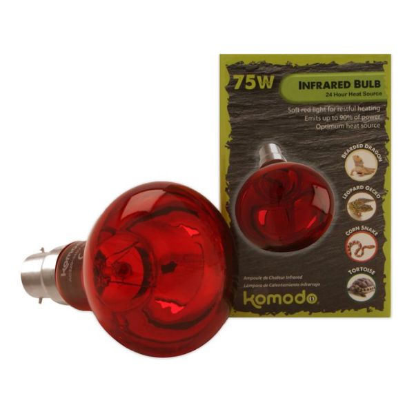 ਕੋਮੋਡੋ ਇਨਫਰਾਰੈੱਡ ਸਪਾਟ ਬਲਬ R63 BC 75W (ਬੇਯੋਨੇਟ)