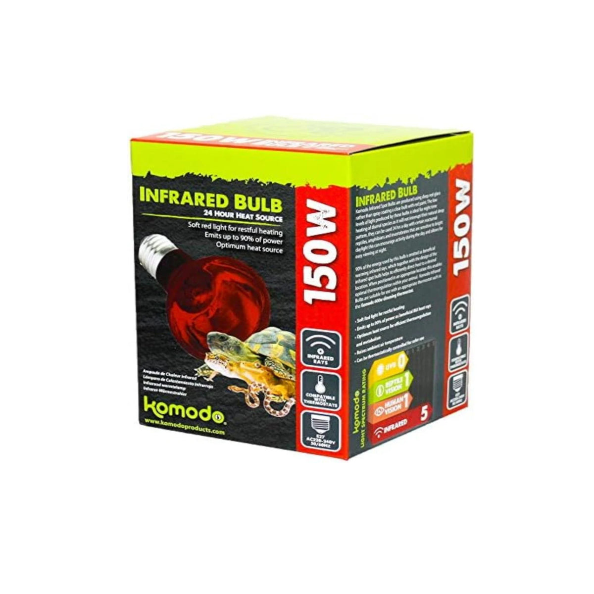 Komodo Infrared Spot Bulb ES 150W (śruba)