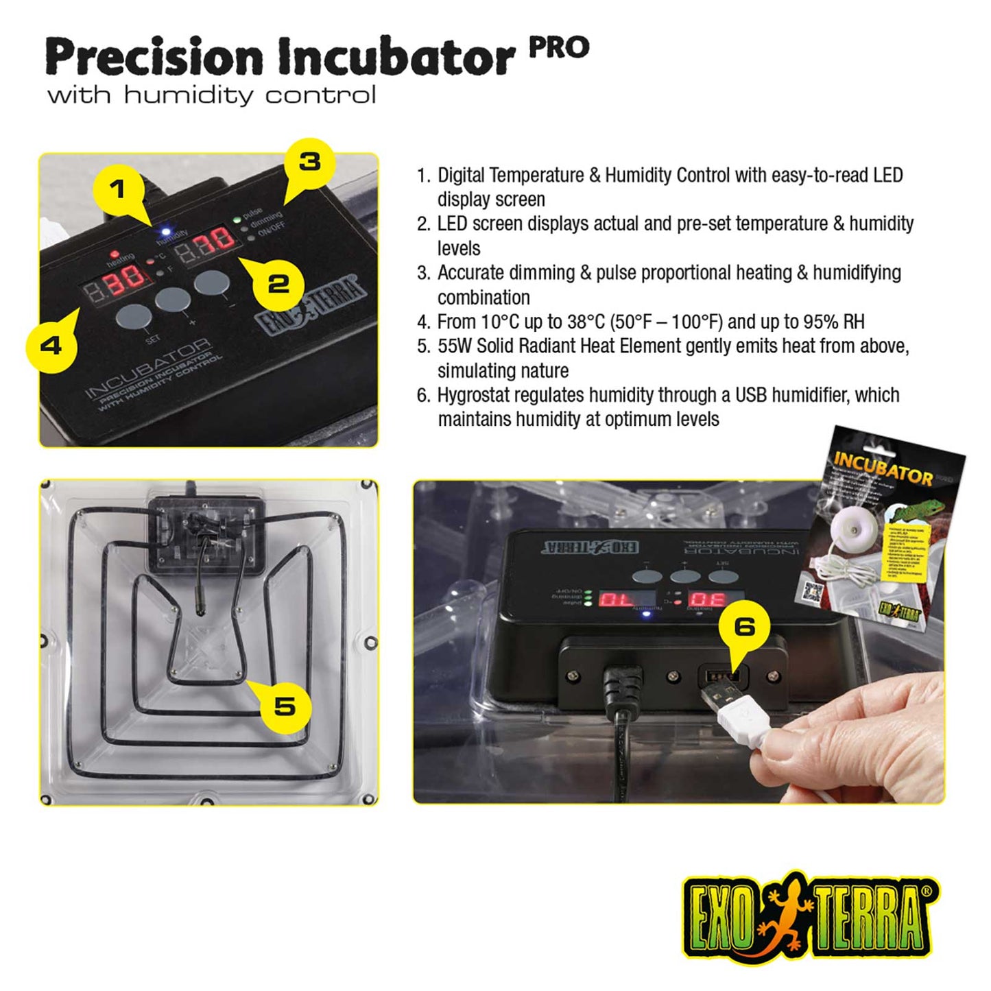 Inkubator precyzyjny Exo Terra