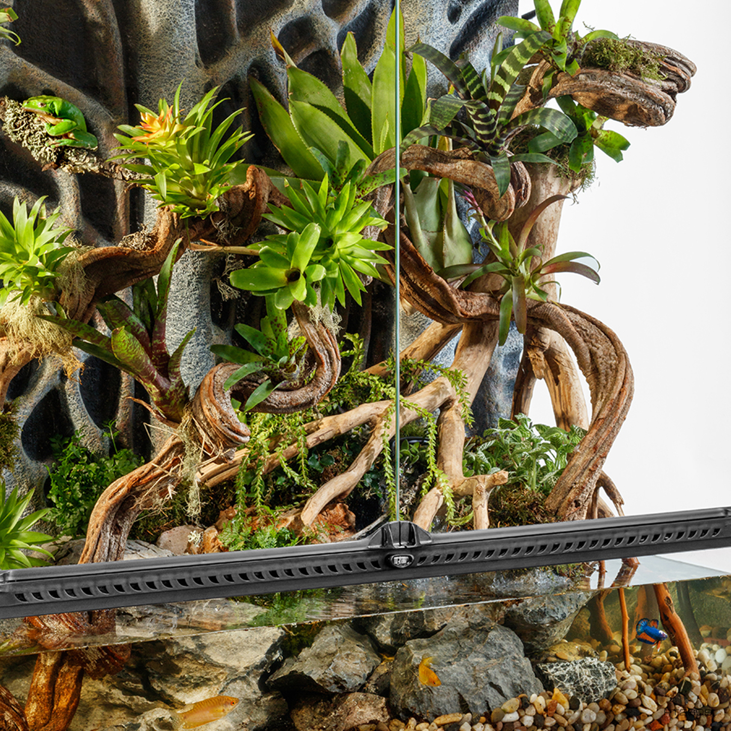 Exo Terra Advanced Paludarium & Rainforest Terrarium - Duże X-Tall - 90 x 45 x 90 cm