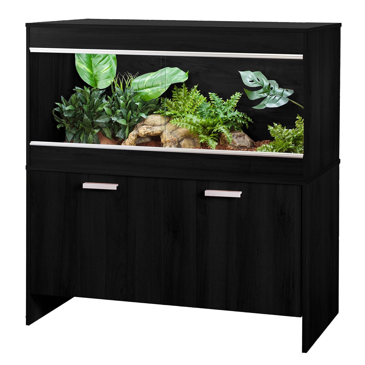 Vivexotic Repti-Home Maxi Duże Czarne Vivarium