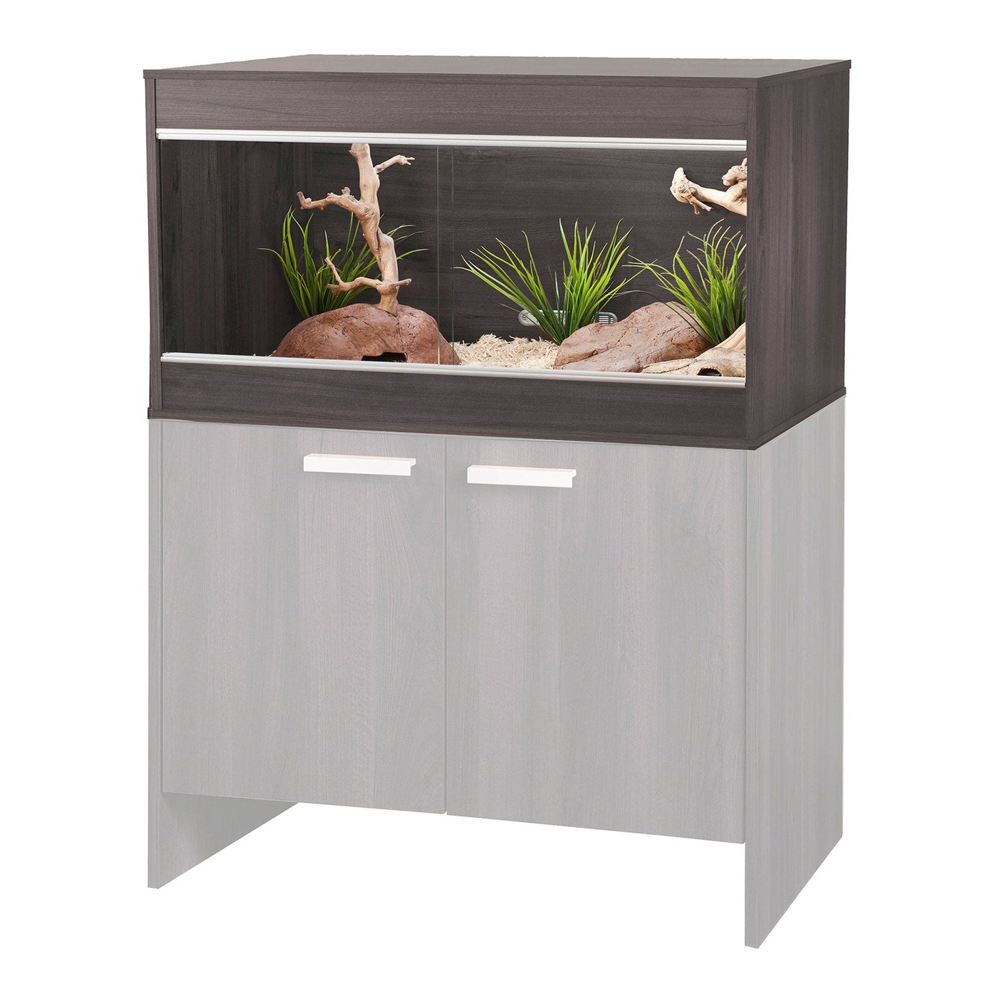 Vivexotic Repti-Home Maxi Medium Vivarium Szare
