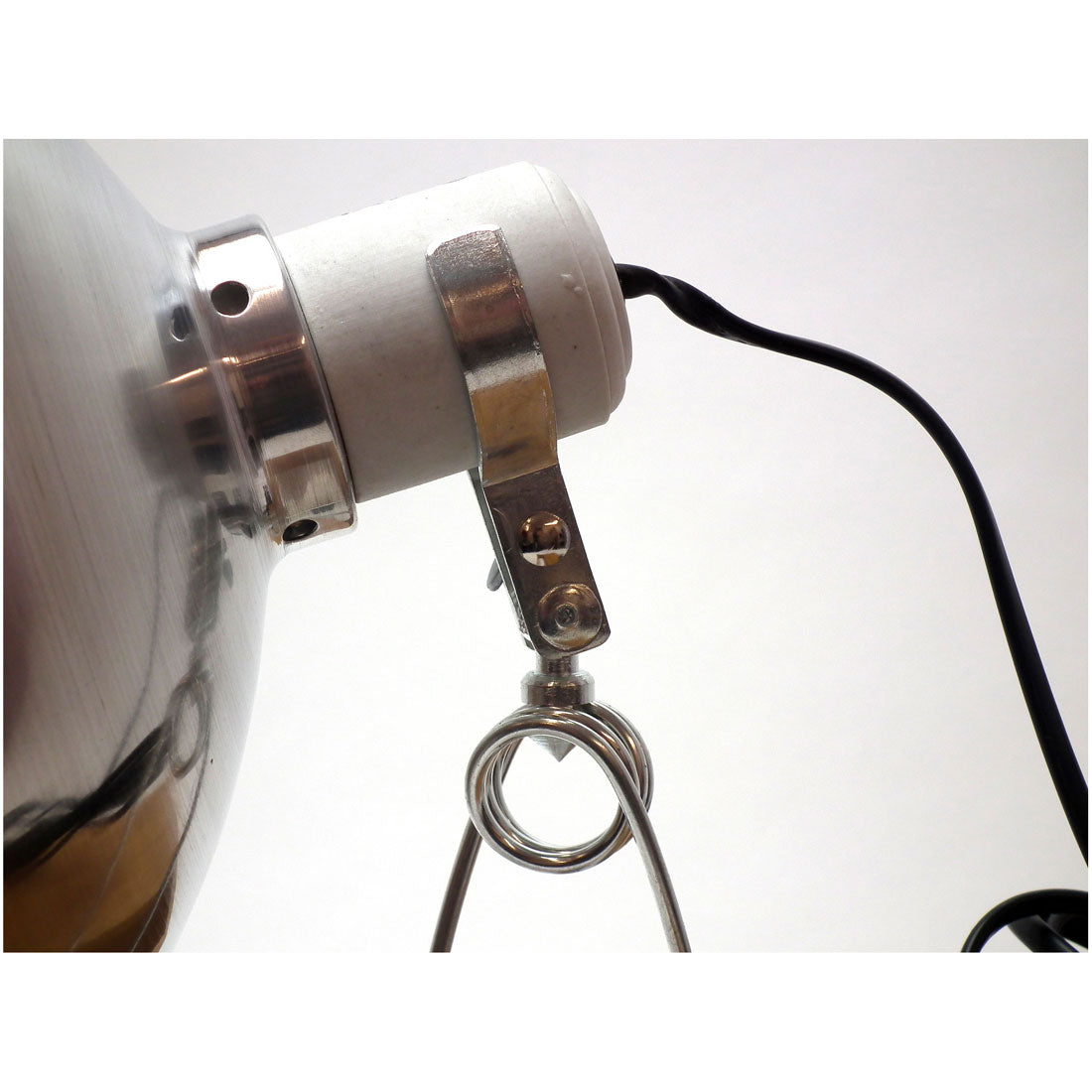 Reptile Clamp Lamp Silver + Grill 150W