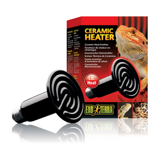 Exo Terra Ceramic Heater Heat 40/60/100/150W Screw Type