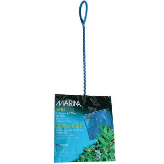Marina 15cm Fish Net 30cm Blue Handle