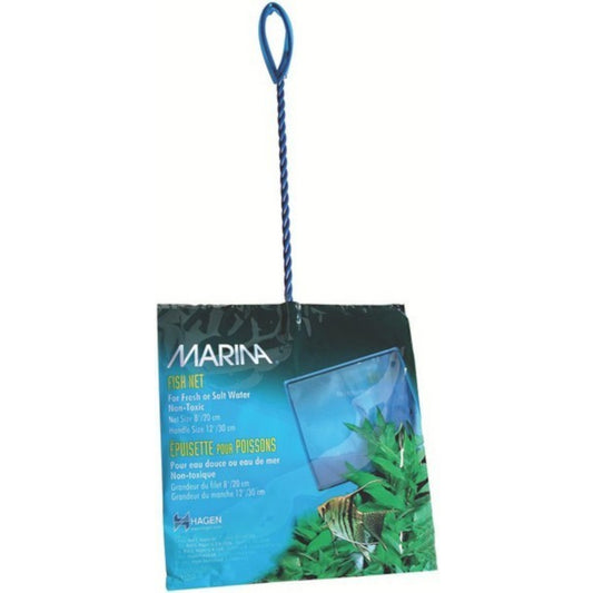 Marina 20cm Fish Net 30cm Blue Handle