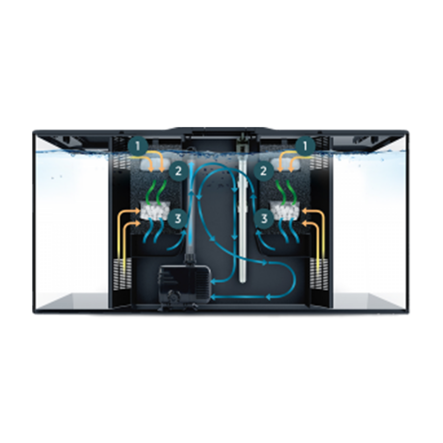Fluval Flex 123L Aquarium Kit in White