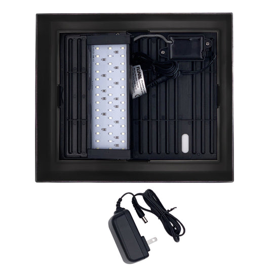 Fluval Edge Complete Top Cover for Edge 2.0 Aquarium Kit, 23 L, Black