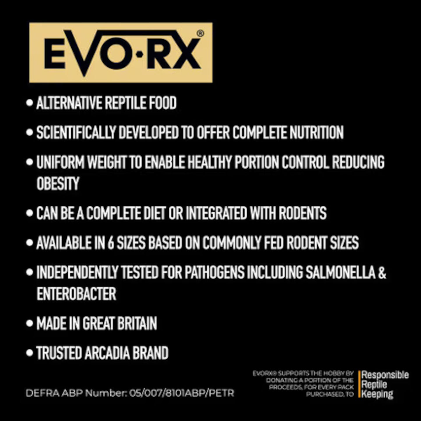 EVO-RX product description 