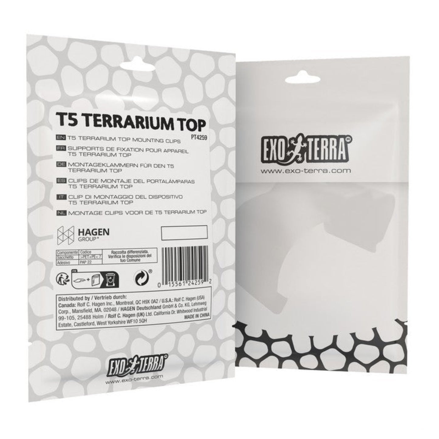 Exo Terra T5 Top mounting Clips