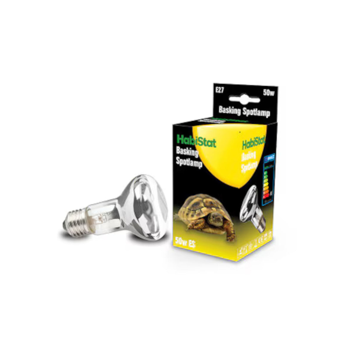 HabiStat Basking Spotlamp, Screw Fitting E27 50W