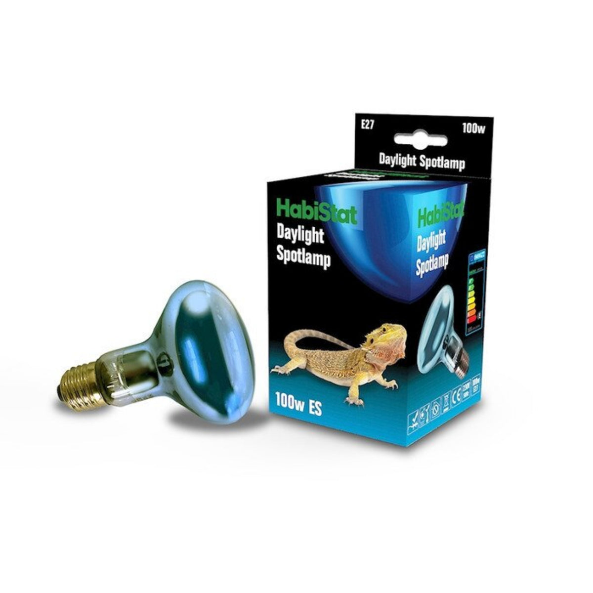 HabiStat Daylight Spotlamp, Screw Fitting E27 100W