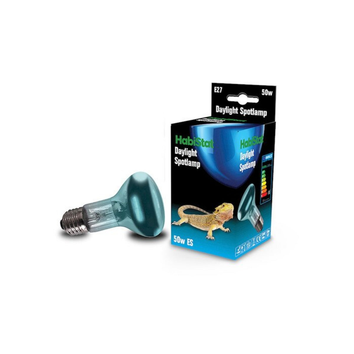 HabiStat Daylight Spotlamp, Screw Fitting E27 50W