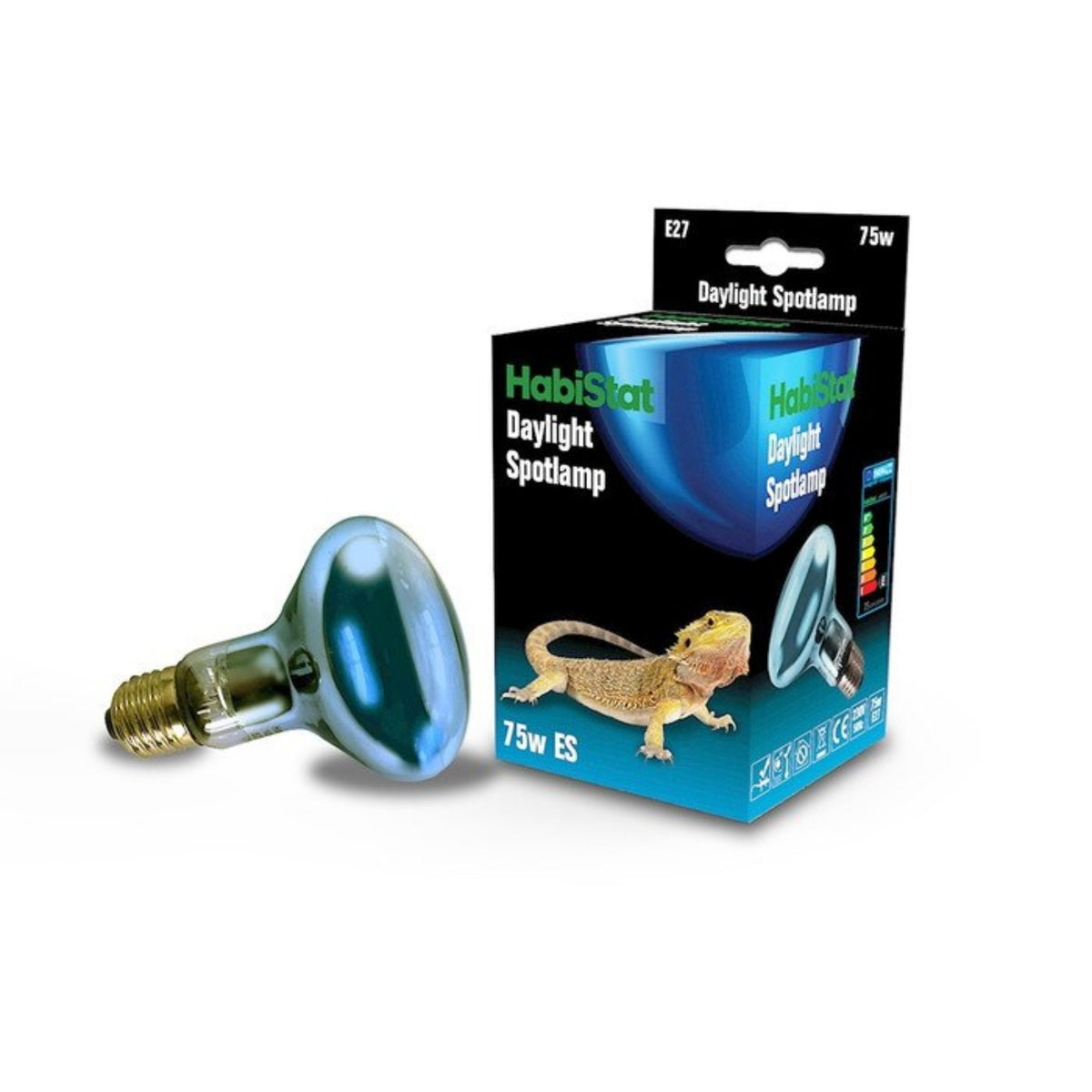 HabiStat Daylight Spotlamp, Screw Fitting E27 75W