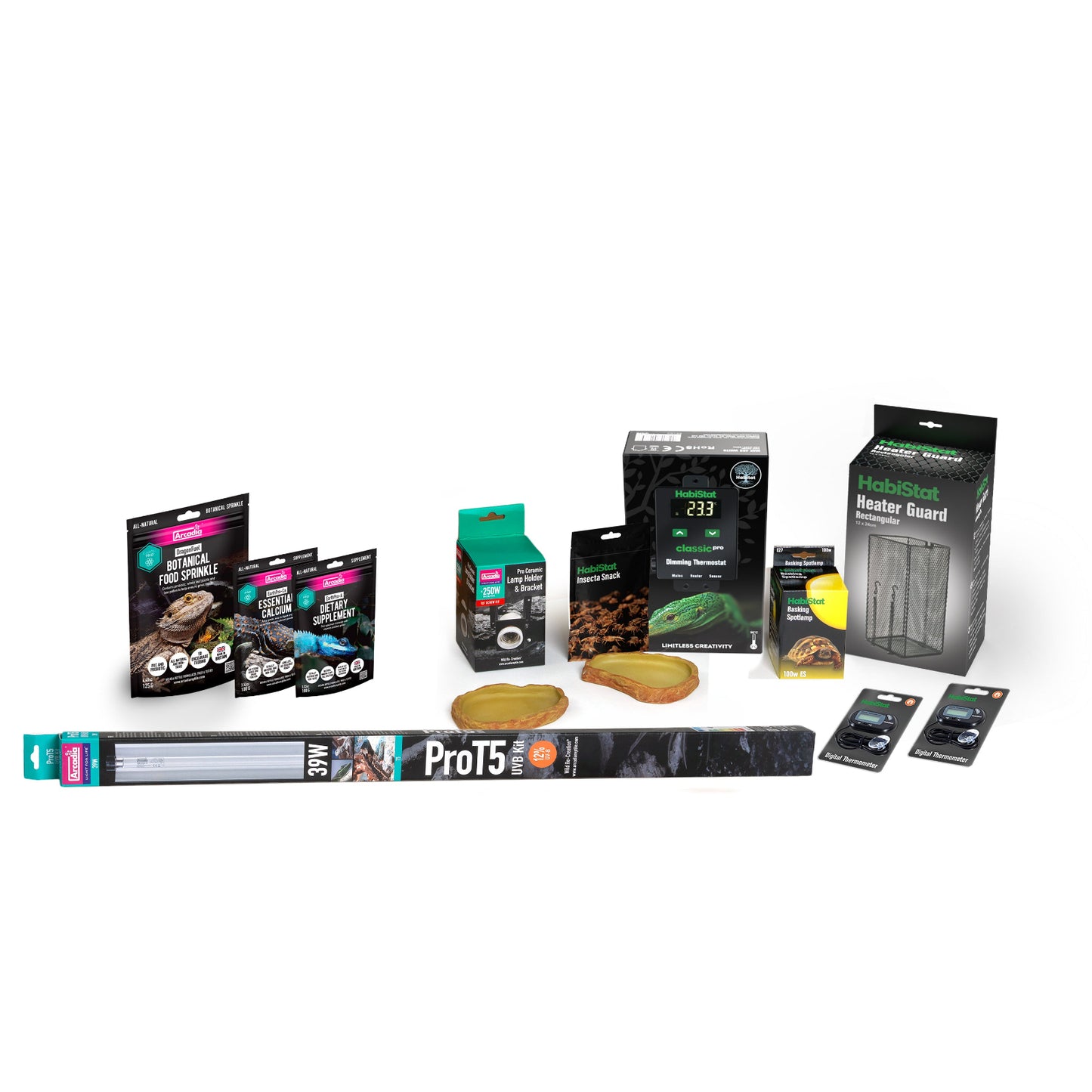Bearded Dragon Accessory Kit Habistat & Arcadia