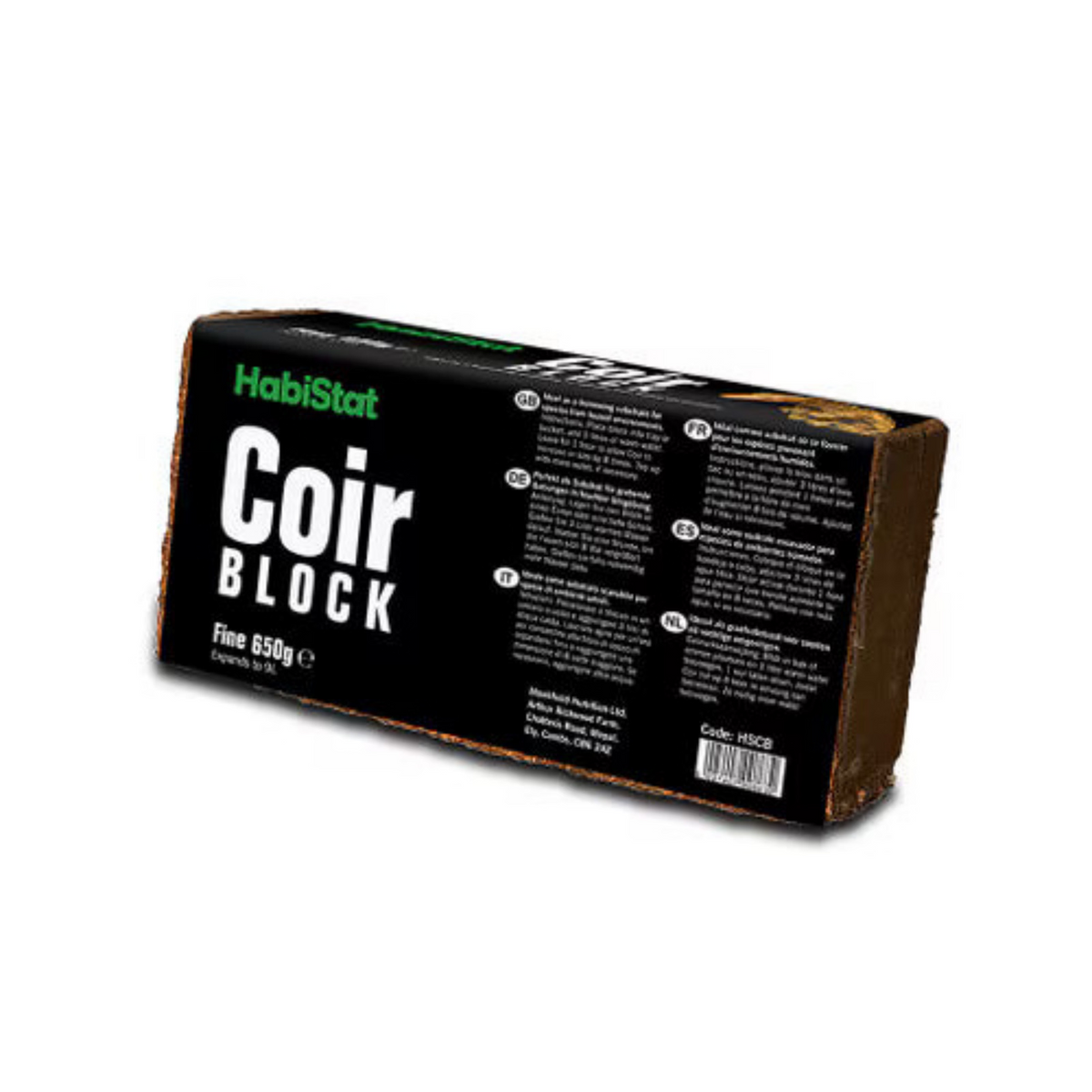 Habistat Coconut Coir Block 650g