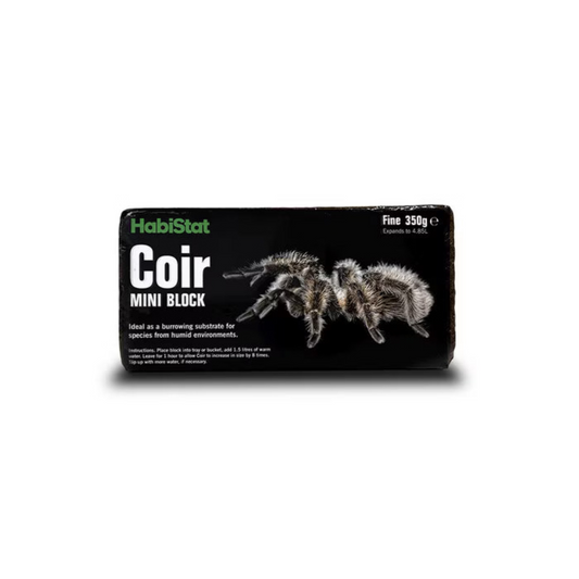 HabiStat Coconut Coir Mini Block, Fine, 350g
