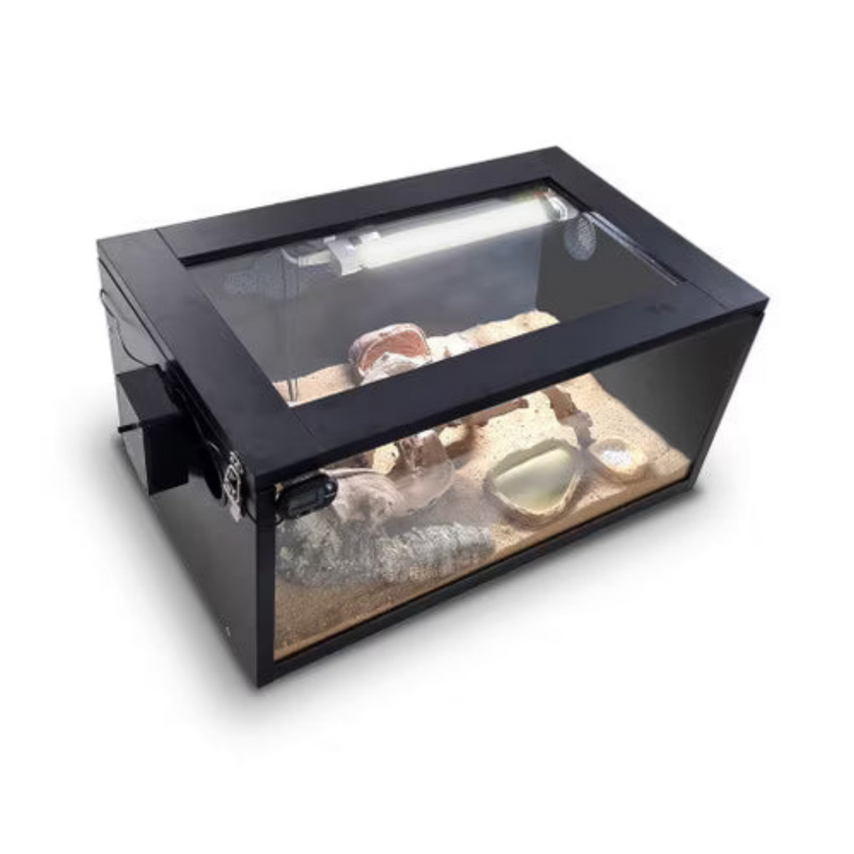 HabiStat Leopard Gecko Starter Kit Black