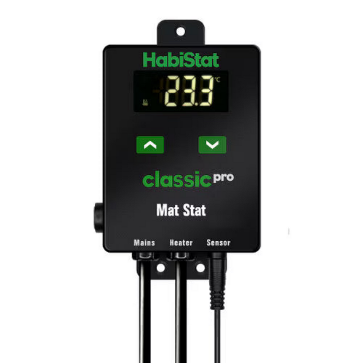 HabiStat Classic Pro Mat Thermostat, Black, 450 Watt