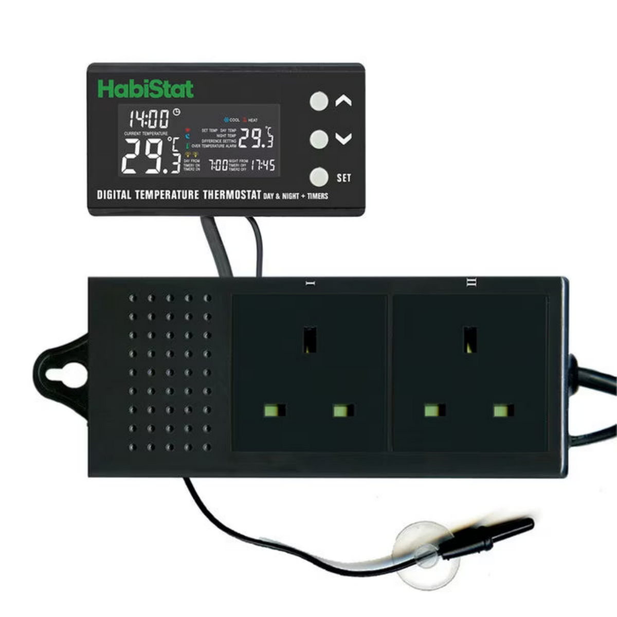 HabiStat Digital Temperature Day and Night Thermostat