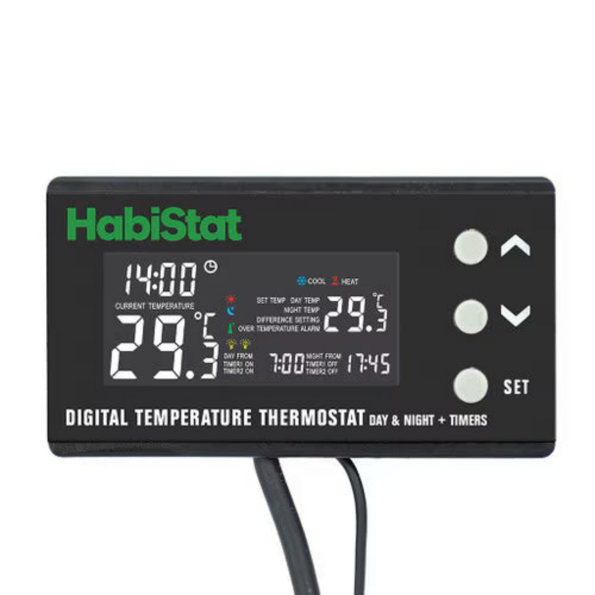 HabiStat Digital Temperature Day and Night Thermostat