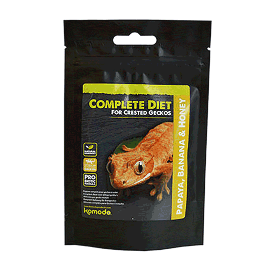 Komodo Crested Gecko Complete Diet - Papaja, Banan i Miód 60g