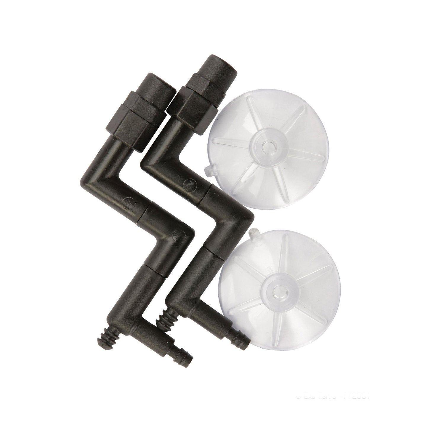 Exo Terra Replacement 2 Nozzles with Suction Cups for PT2495 Monsoon RS400