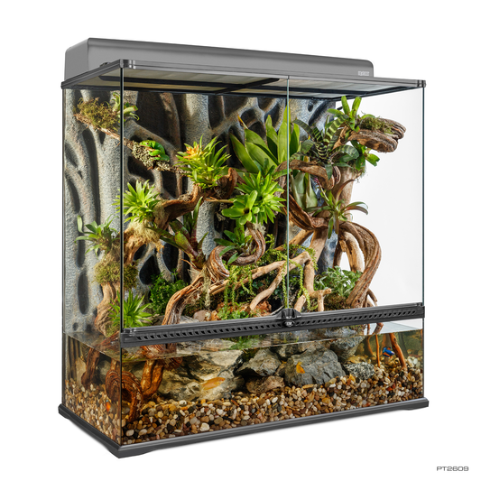 Exo Terra Advanced Paludarium &amp; Rainforest Terrarium - Duże X-Tall - 90 x 45 x 90 cm