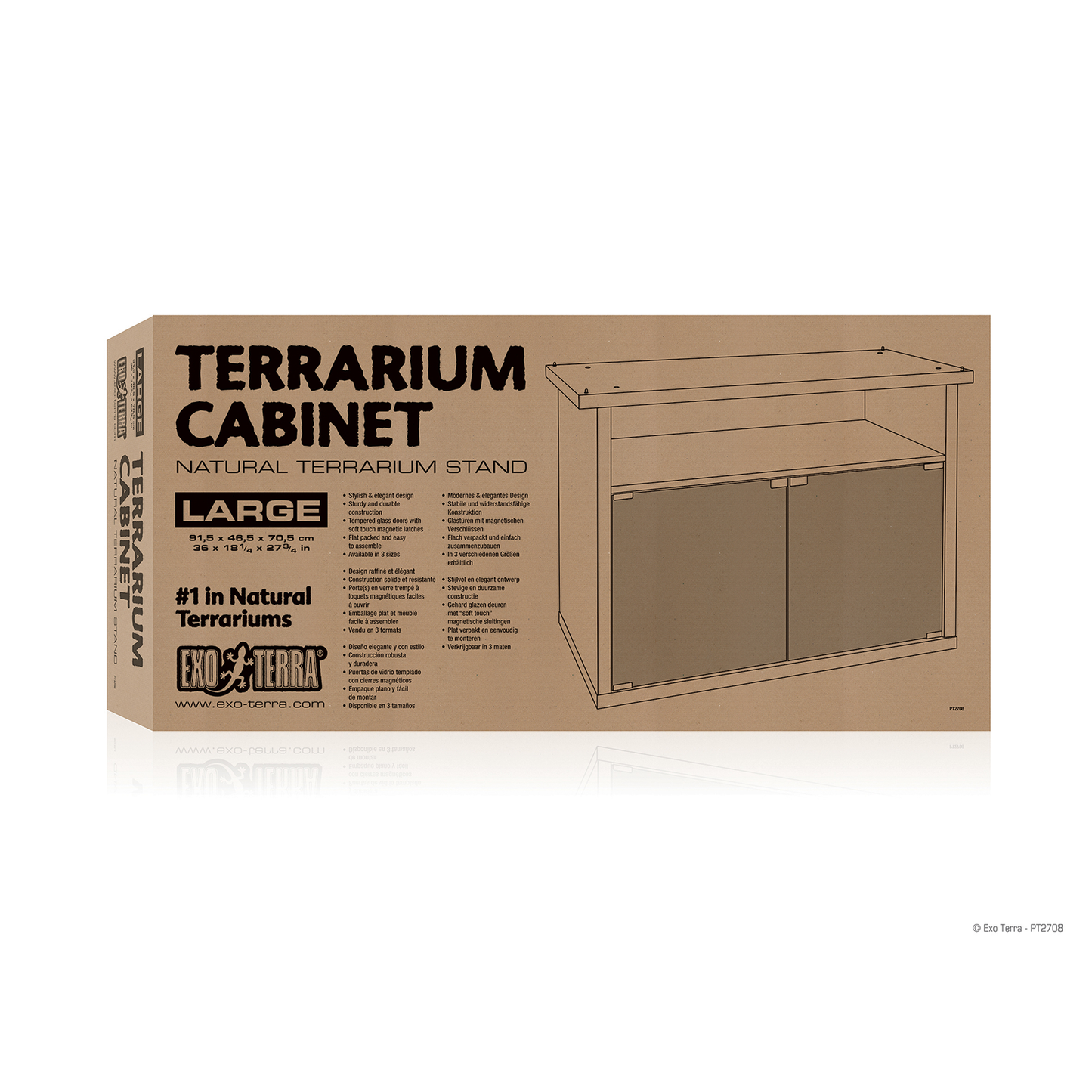 Szafka Exo Terra - duża - 91,5 x 46,5 x 70,5 cm