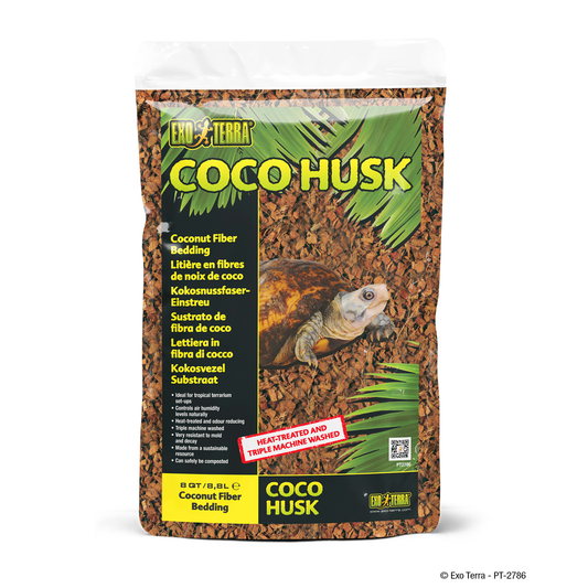 Exo Terra Coco Husk - Torba - 8 qt (8,8 L)