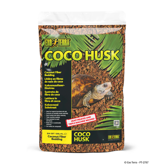 Exo Terra Coco Husk – Torba – 24 kwarty (26,4 l)